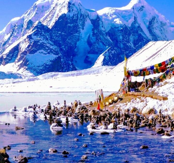 Tsomgo Lake Sikkim scenic beauty